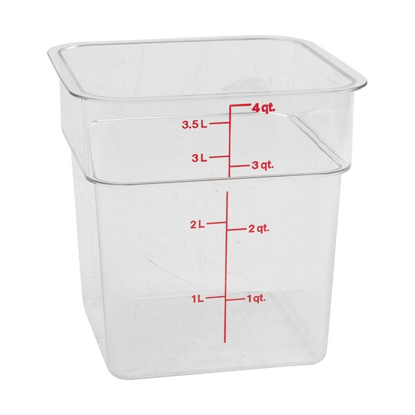 Cambro Container Clear 4Qt For - Part# 4Sfscw135 4SFSCW135 - main